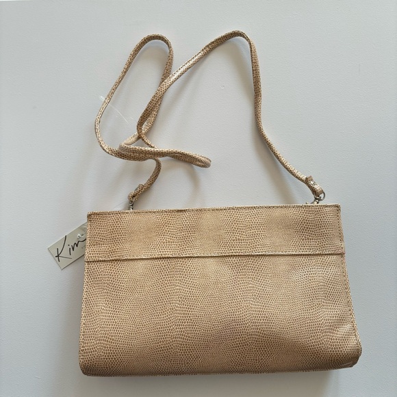 NWT Kim Rogers Cream Magnetic Closure Purse - Picture 1 of 16
